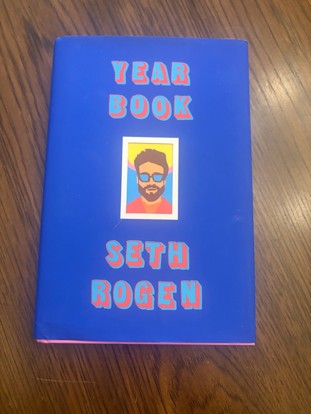 Seth Rogen Year Book hardcover Book.